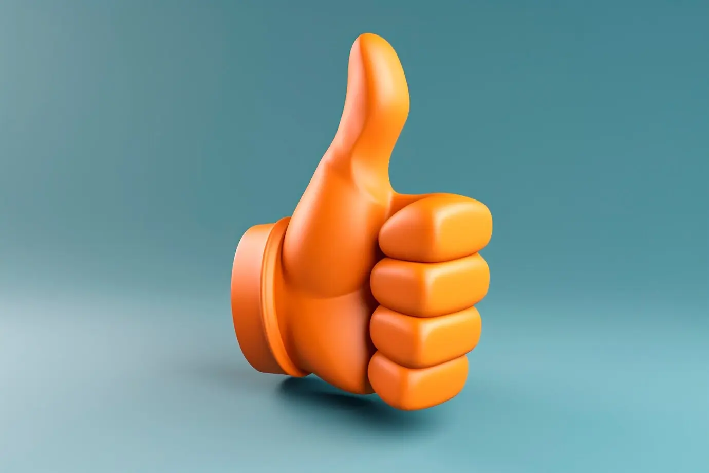 Рука человека в студийной обстановке